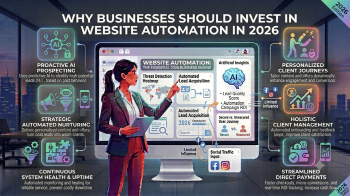 Why Businesses Should Invest in Website Automation in 2026