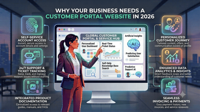 Why Your Business Needs a Customer Portal Website in 2026