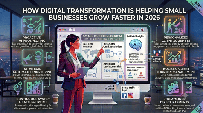 How Digital Transformation Is Helping Small Businesses Grow Faster in 2026