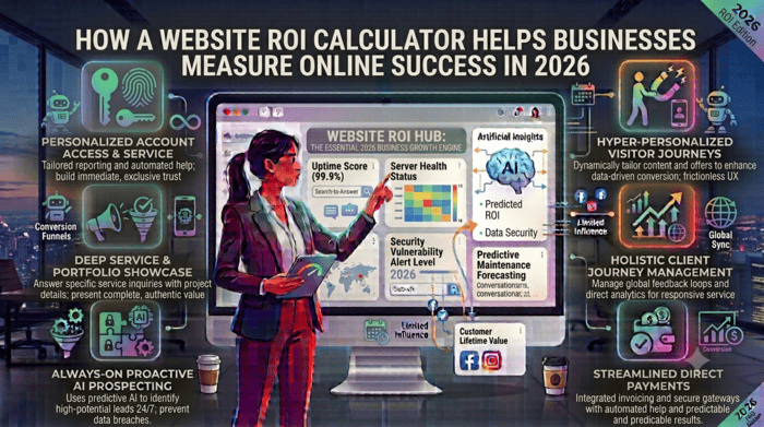 How a Website ROI Calculator Helps Businesses Measure Online Success in 2026